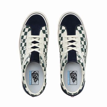 Damske Tenisky Vans Checkerboard Bold NI Modre/Zelene VA51OZYFG